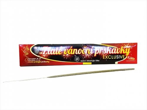 Gold christmas Sparklers 28cm 10pcs