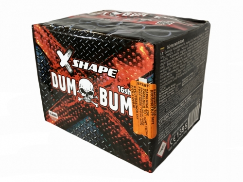 Dum Bum X shape 16 shots / 20mm 