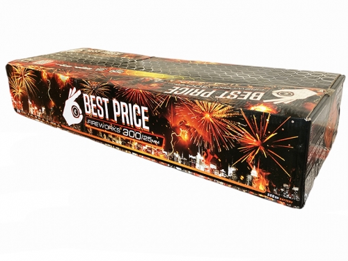 Best price Wild fire 300 shots / 25mm