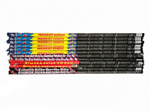 Roman candle 20 shots - mix 12pcs