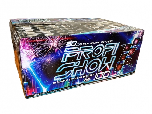 Pyro Show 100 shots / 30 mm angle