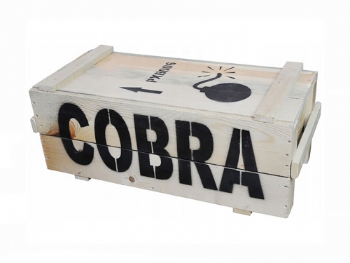 Cobra in a wooden box 87 shots / multicaliber