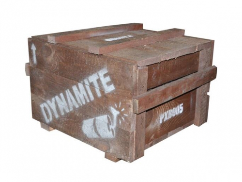 Dynamit in a wooden box 100 shots / 30mm