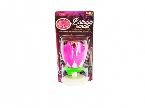 Birthday Candle with melody 1pc