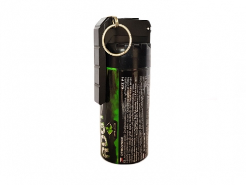 Hand smoke grenade green with lever detonator