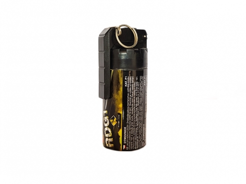 Hand smoke grenade yellow with lever detonator