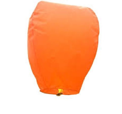 Flying lantern - orange