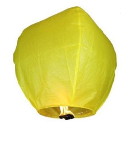 Flying lantern - yellow