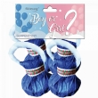 Handheld Ribbons Boy or Girl? 4 pieces Blue