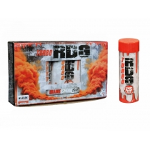 Orange turbo Smoke with burst fuse 5pcs