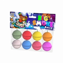 Colour smoke balls 8 pcs