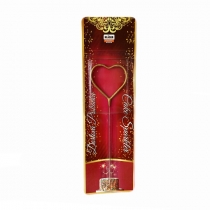 Heart-shaped sparkler 12cm