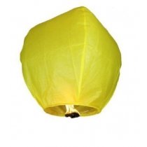 Flying lantern - yellow