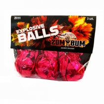 Zom Bum Explosive Balls 3pcs